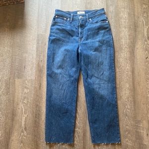 Madewell The Perfect Vintage Straight Jean
